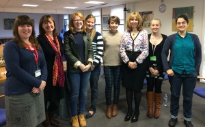 Some of the attendees at Anglia Ruskin university, Cambridge