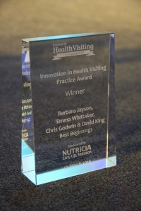 Journal of Health Visiting Awards 2016 at The Birmingham Botanical Gardens.