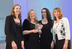 Journal of Health Visiting Awards 2016 at The Birmingham Botanical Gardens.