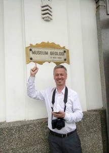 In Bandung just before he was ill